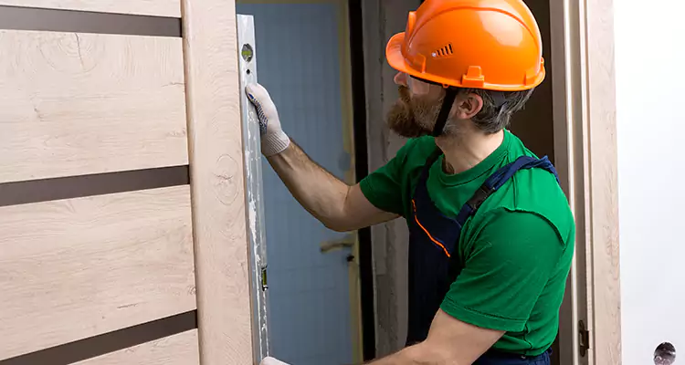 Double Pocket Door Track Repair in West Pensacola, FL