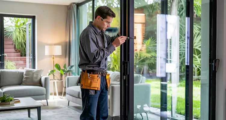 Sliding Door Jamb Lock Repair in West Pensacola, FL