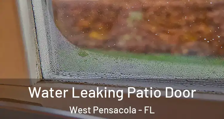  Water Leaking Patio Door West Pensacola - FL